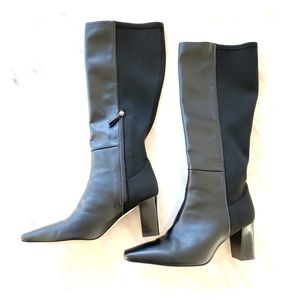 Good American The Statement Mix Knee High Boot